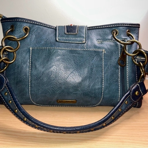 Montana West Blue Conceal Carry Purse, NWOT - Picture 5 of 16